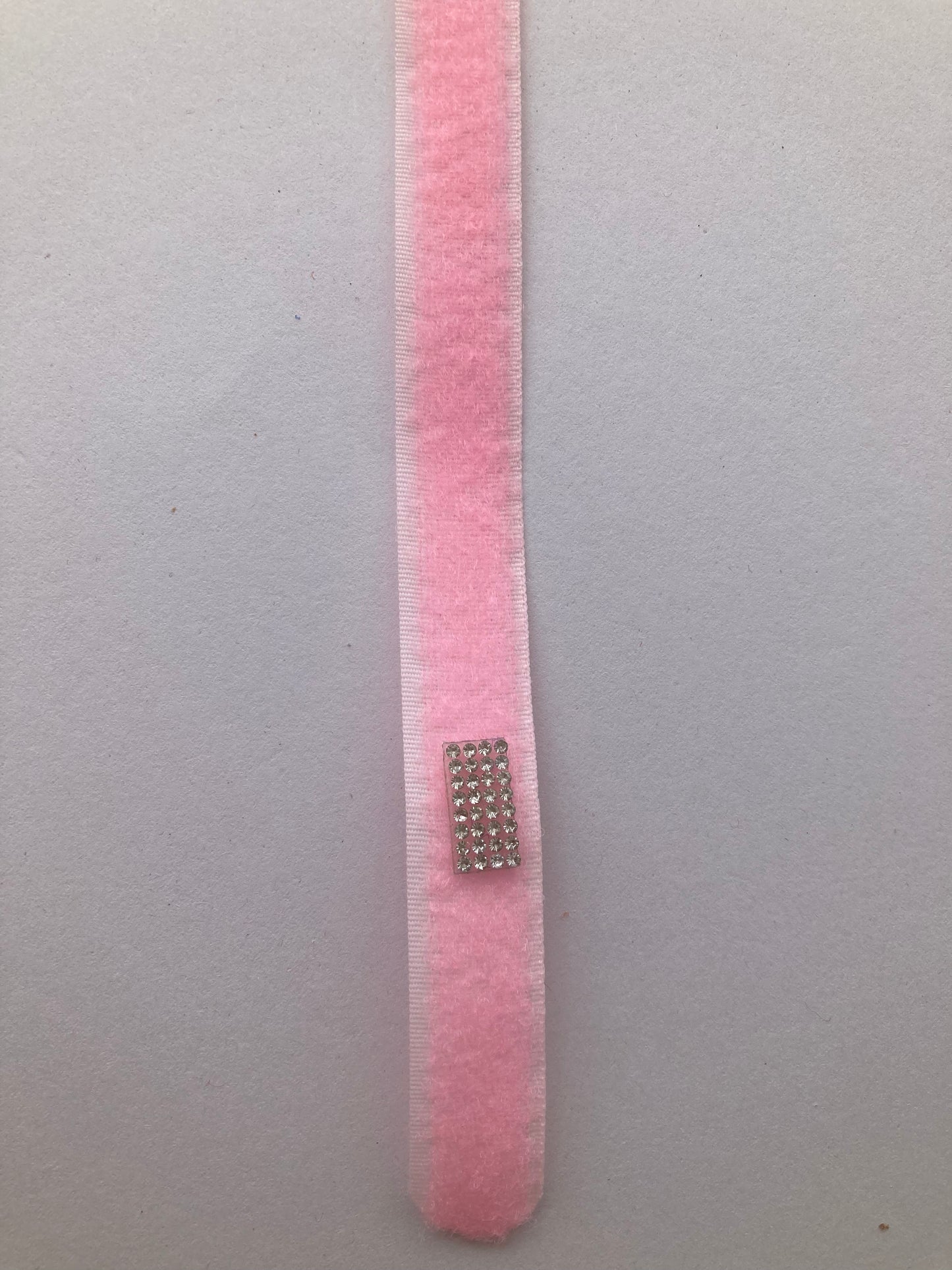 Rosa med glitter